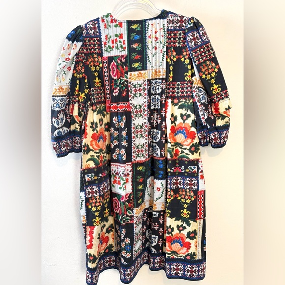 New Hunter Bell Jenkins dress in floral quilt print - Picture 8 of 10